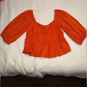 Women’s peplum top